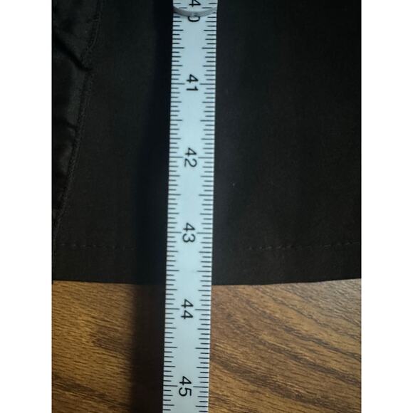 Romantic Lace Collared Whimsey Goth Wednesday Adams Black Belted Medium
 Dress - Picture 10 of 10